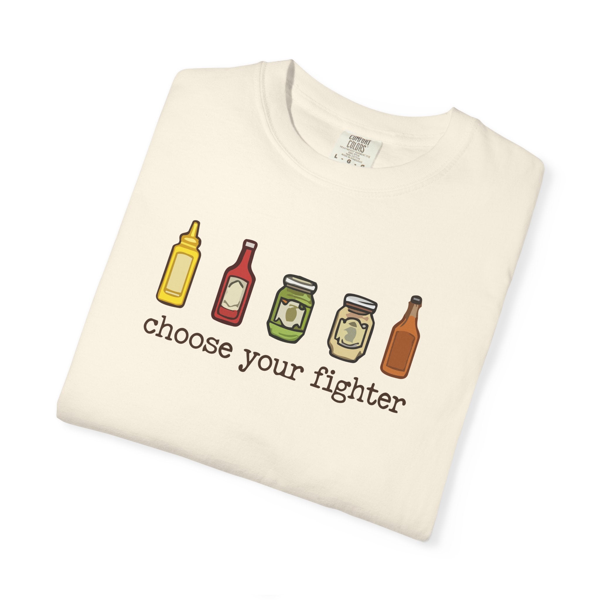 Choose Your Fighter - Condiment Graphic Tee