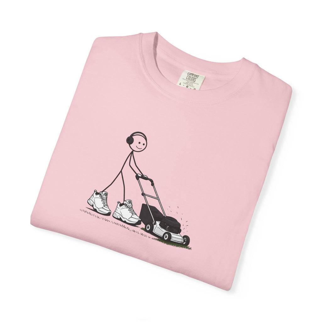 Cool Dad Mowing Lawn — Graphic Tee