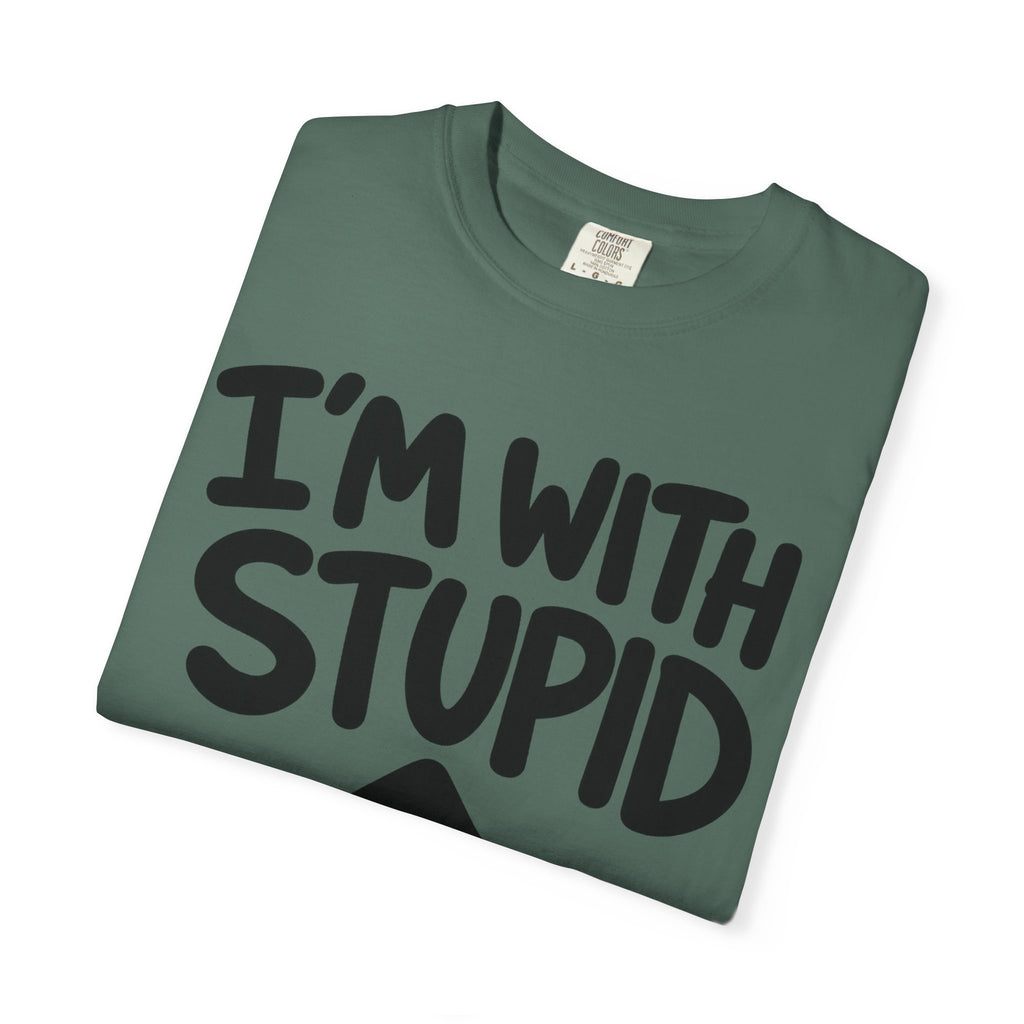 I'm With Stupid T-Shirt Up Arrow — Graphic Tee