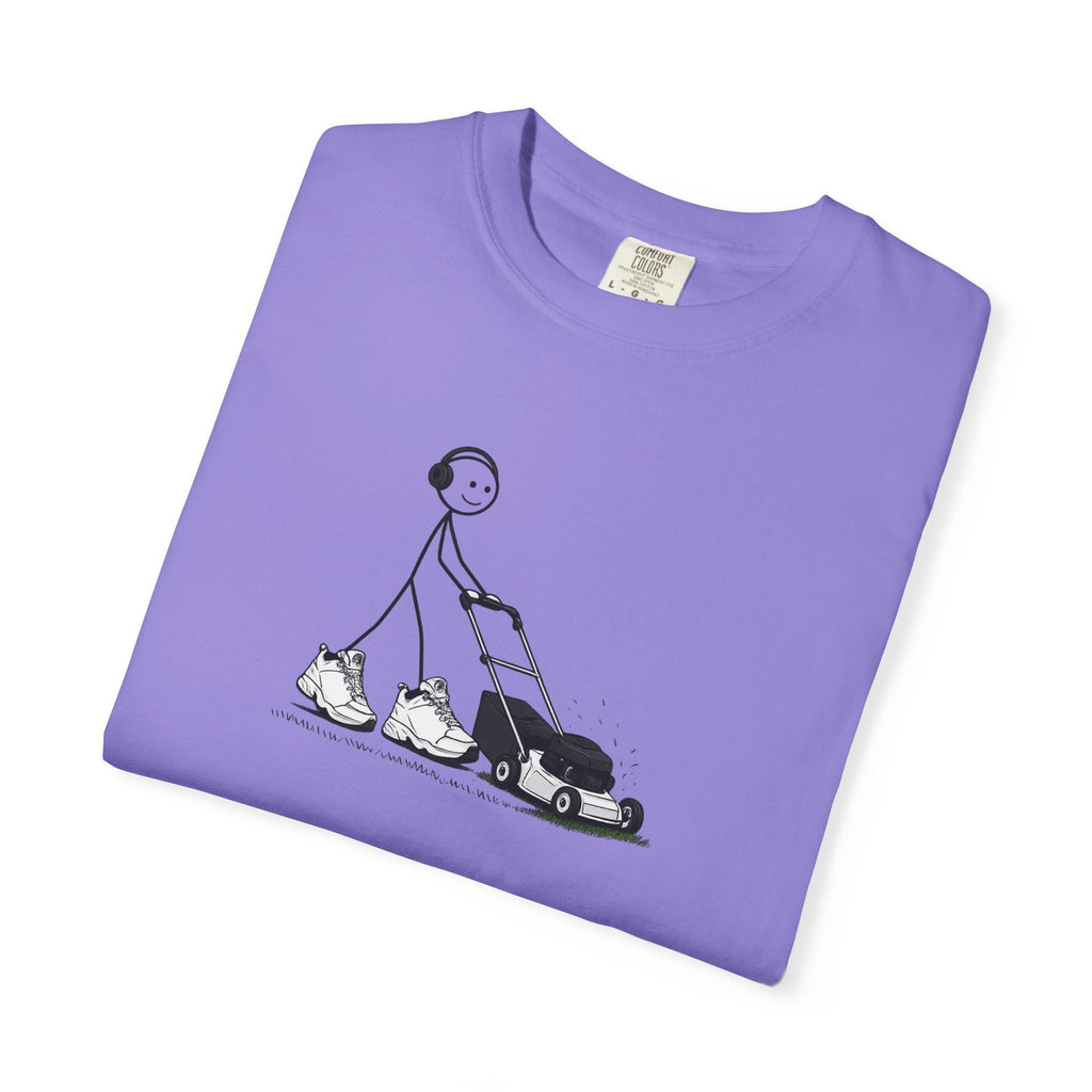 Cool Dad Mowing Lawn — Graphic Tee