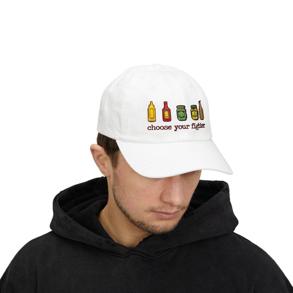 Dad Cap - "Choose Your Fighter" Hot Sauce Baseball Hat