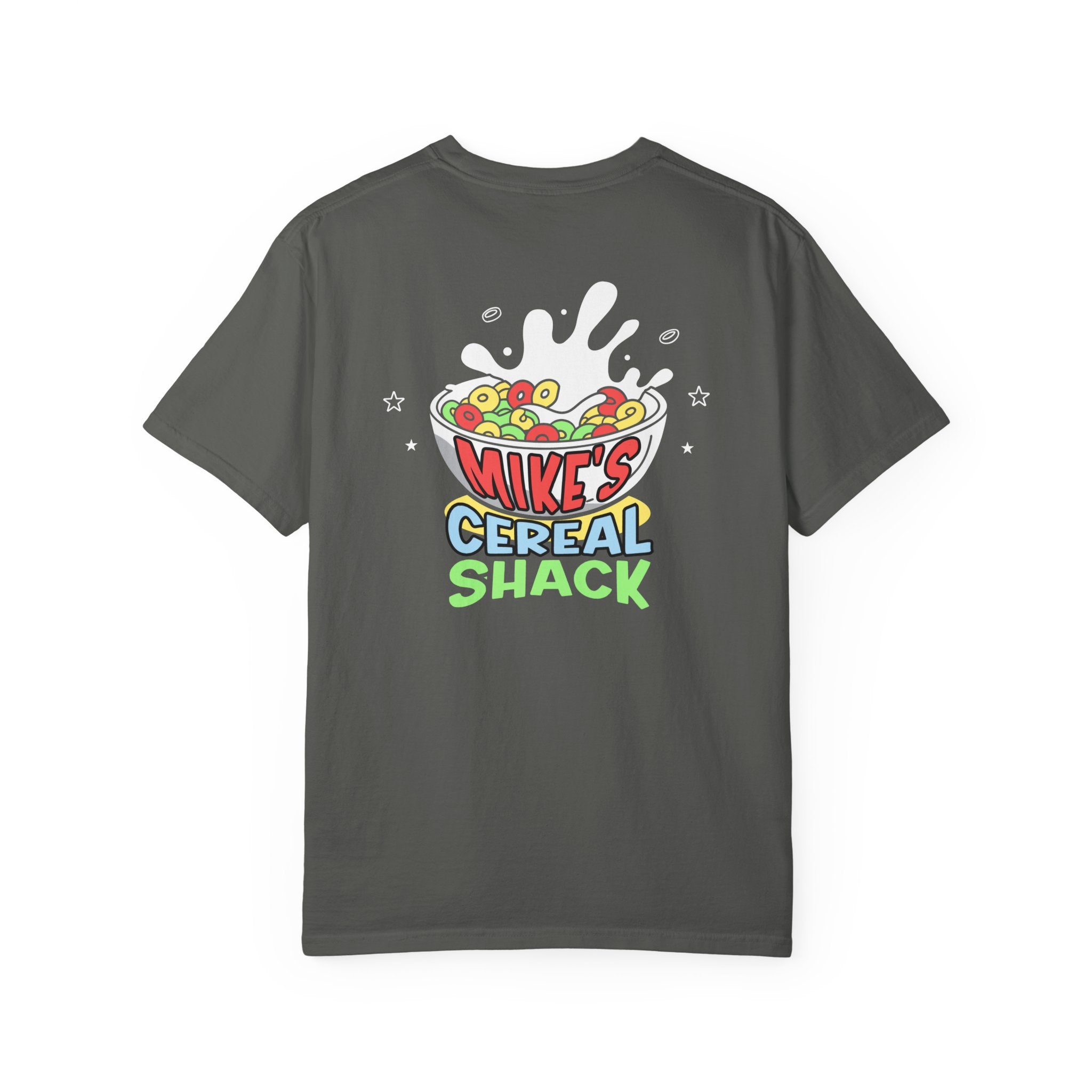 Mike's Cereal Shack — Retro Breakfast Graphic Tee