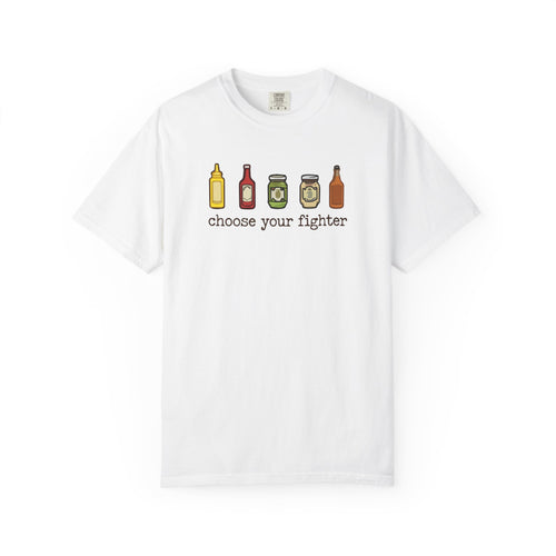 Choose Your Fighter - Condiment Graphic Tee