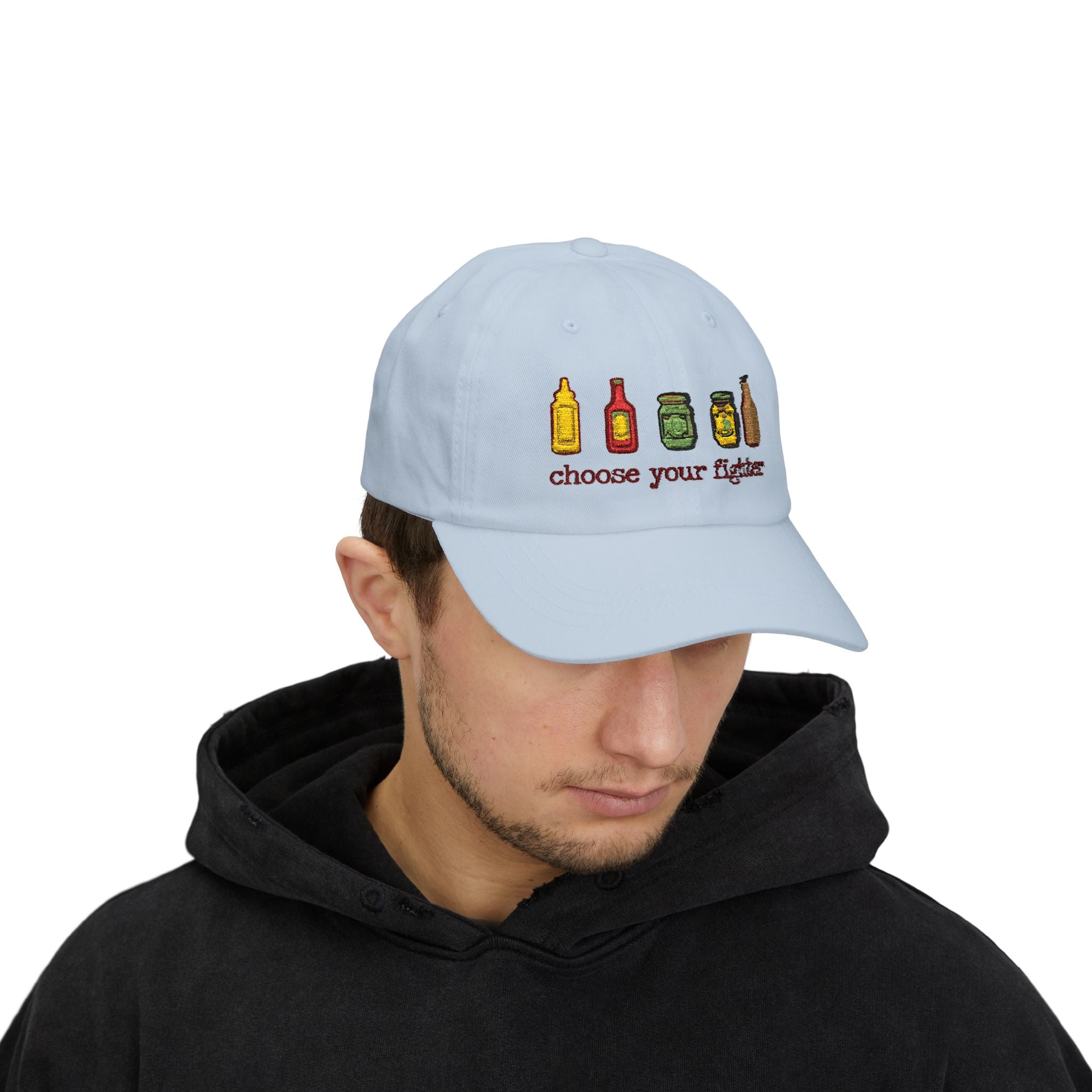 Dad Cap - "Choose Your Fighter" Hot Sauce Baseball Hat
