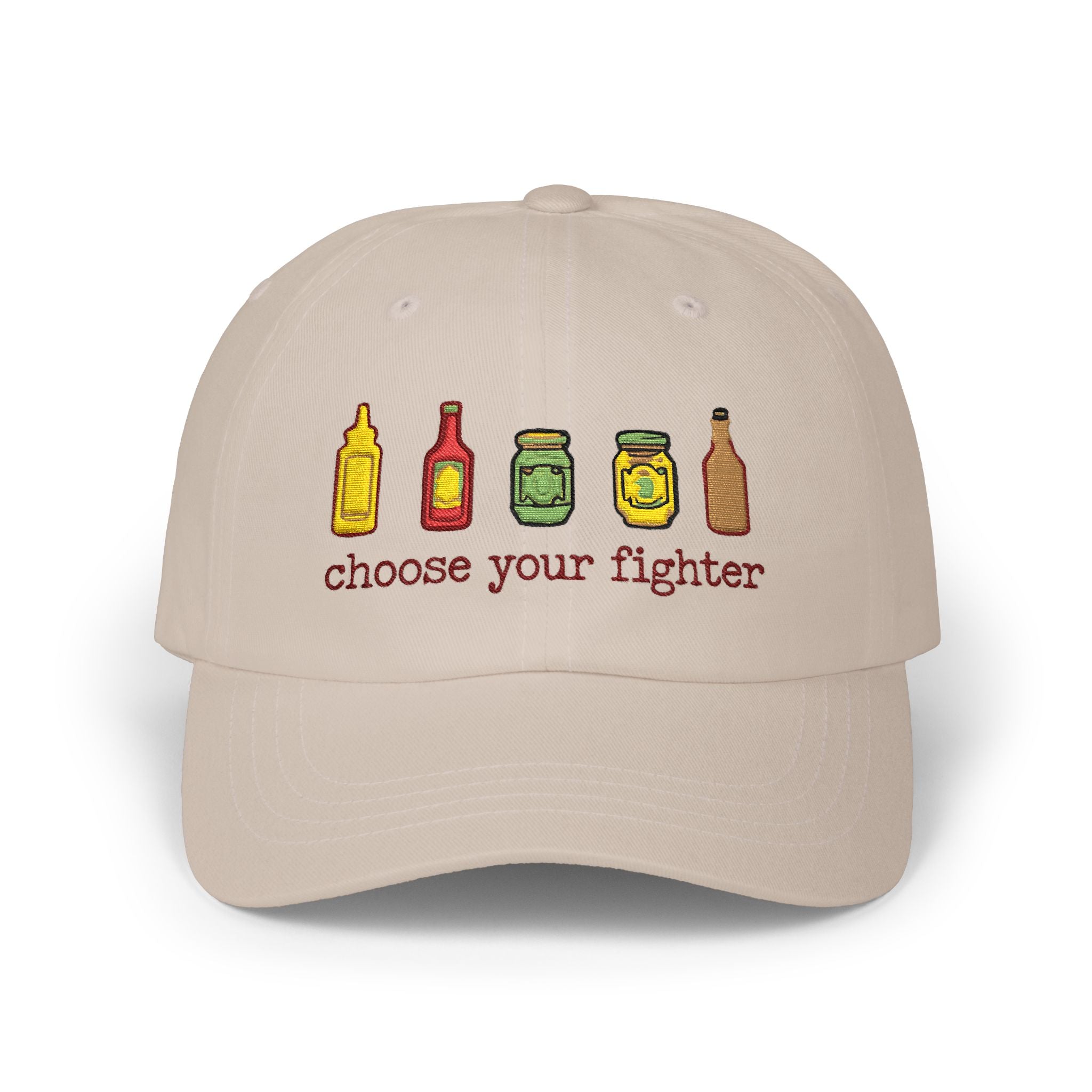 Dad Cap - "Choose Your Fighter" Hot Sauce Baseball Hat
