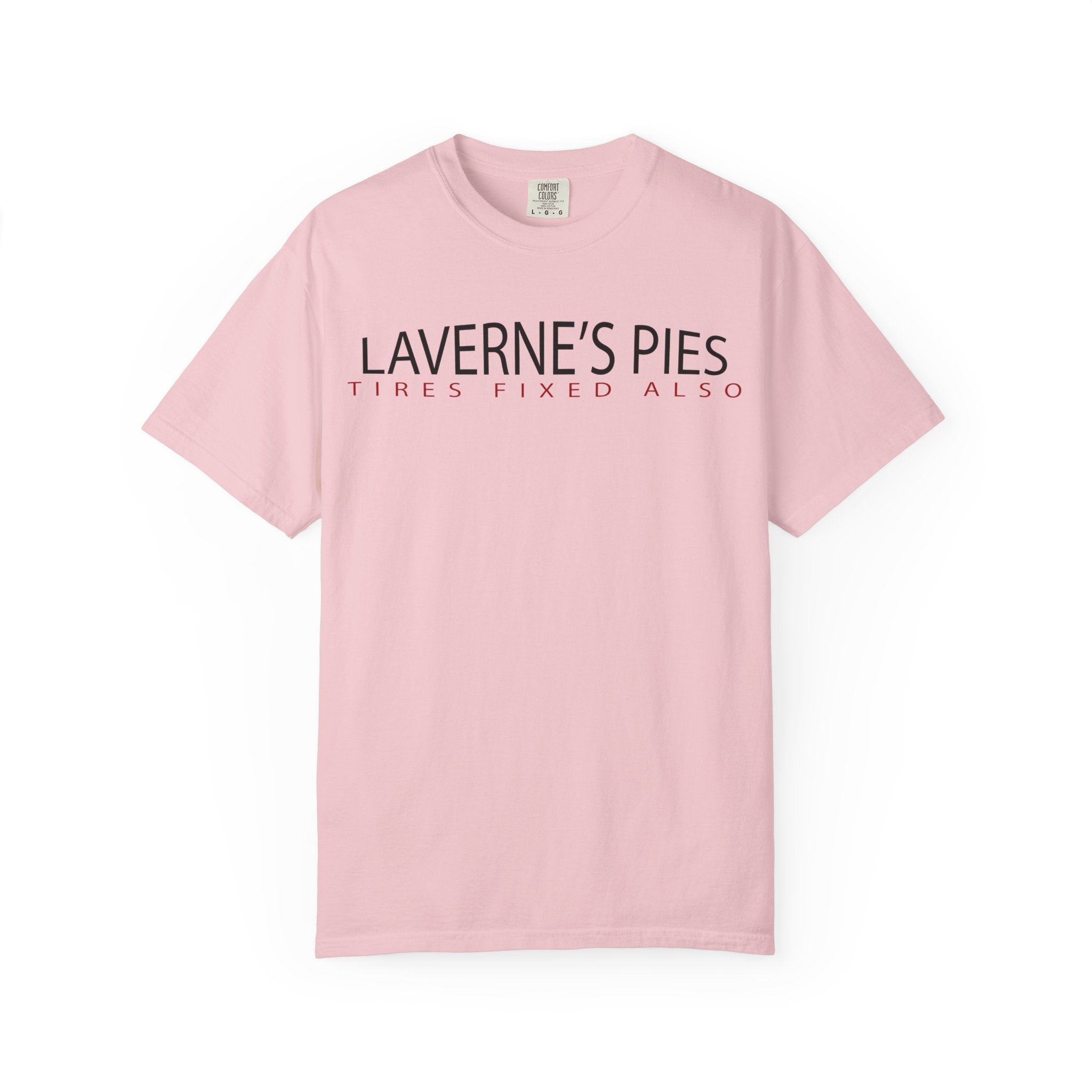 Laverne's Pies "Tires Fixed Also" - Vintage Logo Tee