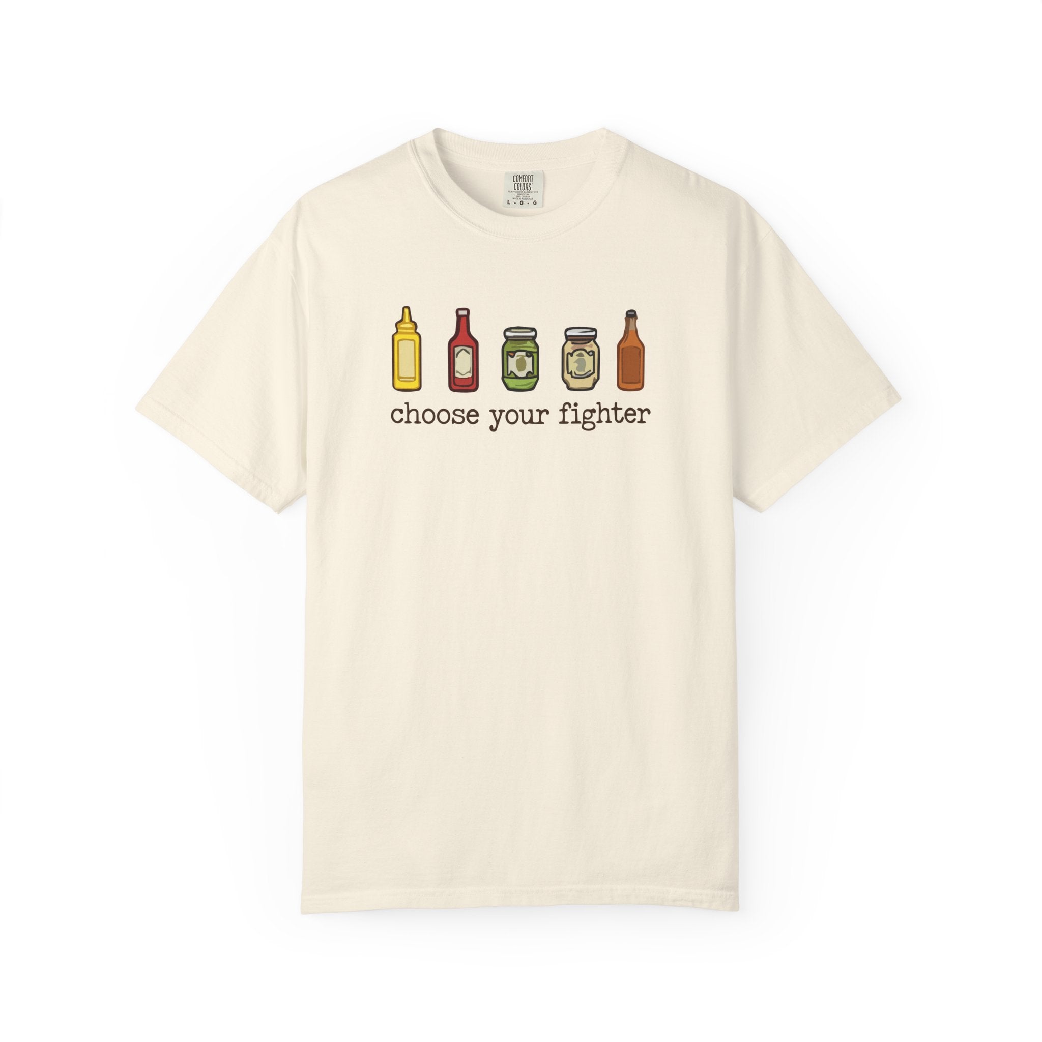 Choose Your Fighter - Condiment Graphic Tee