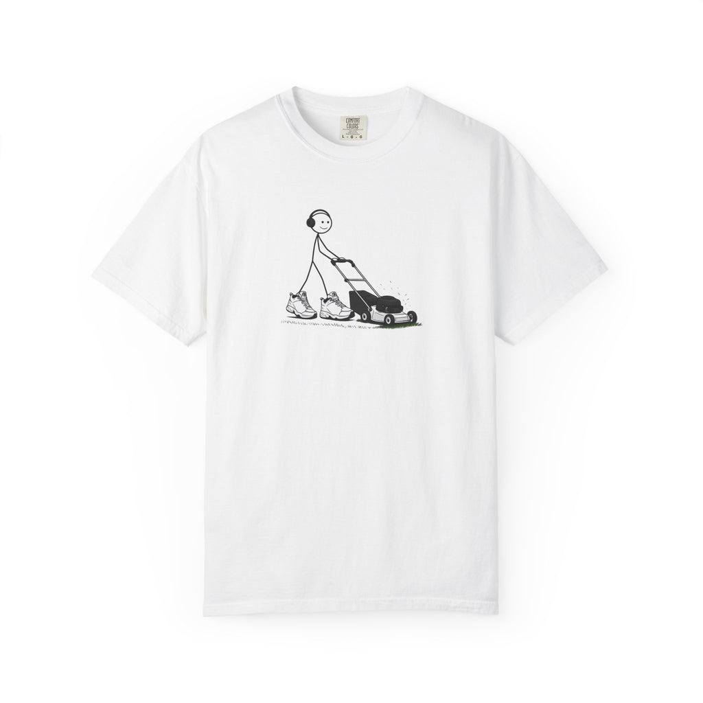 Cool Dad Mowing Lawn — Graphic Tee
