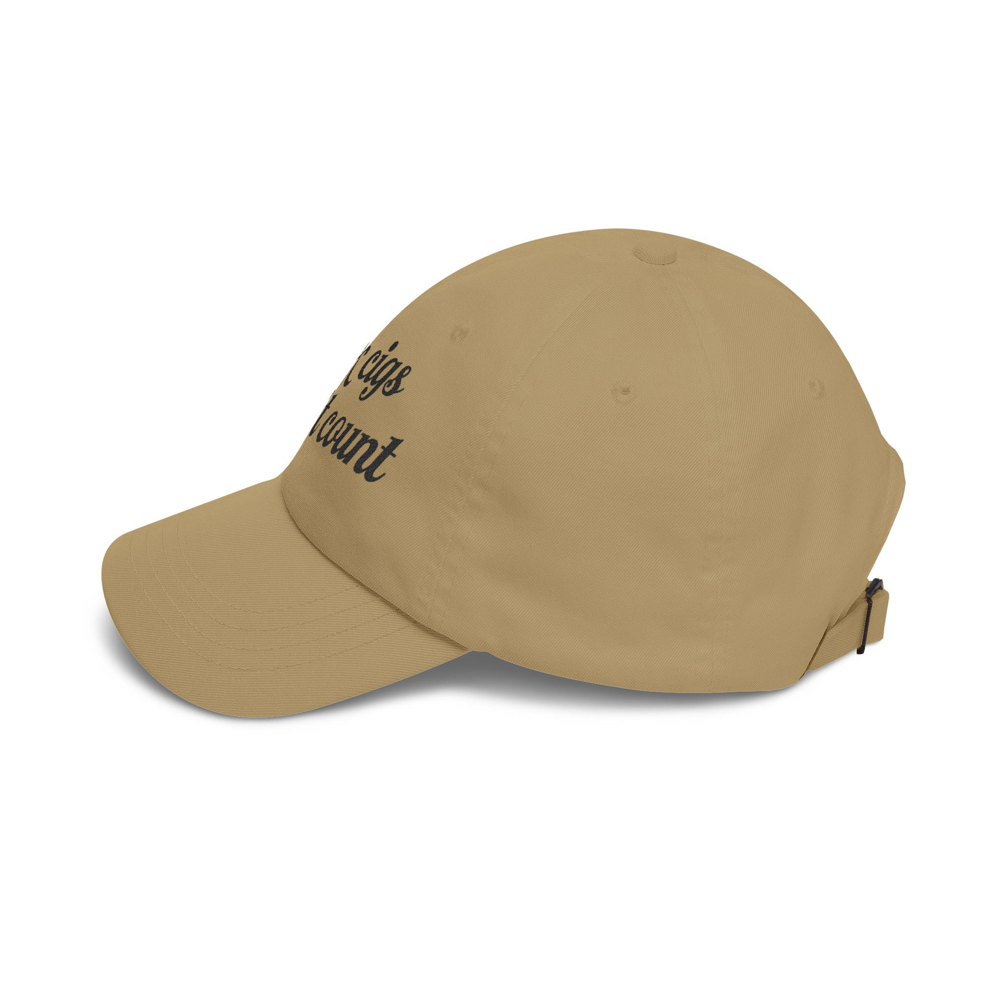 “Drunk Cigs Don’t Count” — Dad Cap