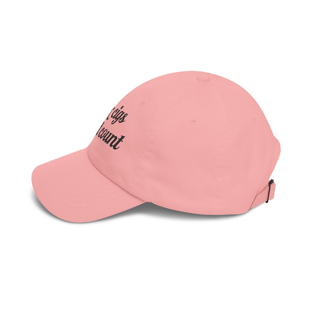 “Drunk Cigs Don’t Count” — Dad Cap