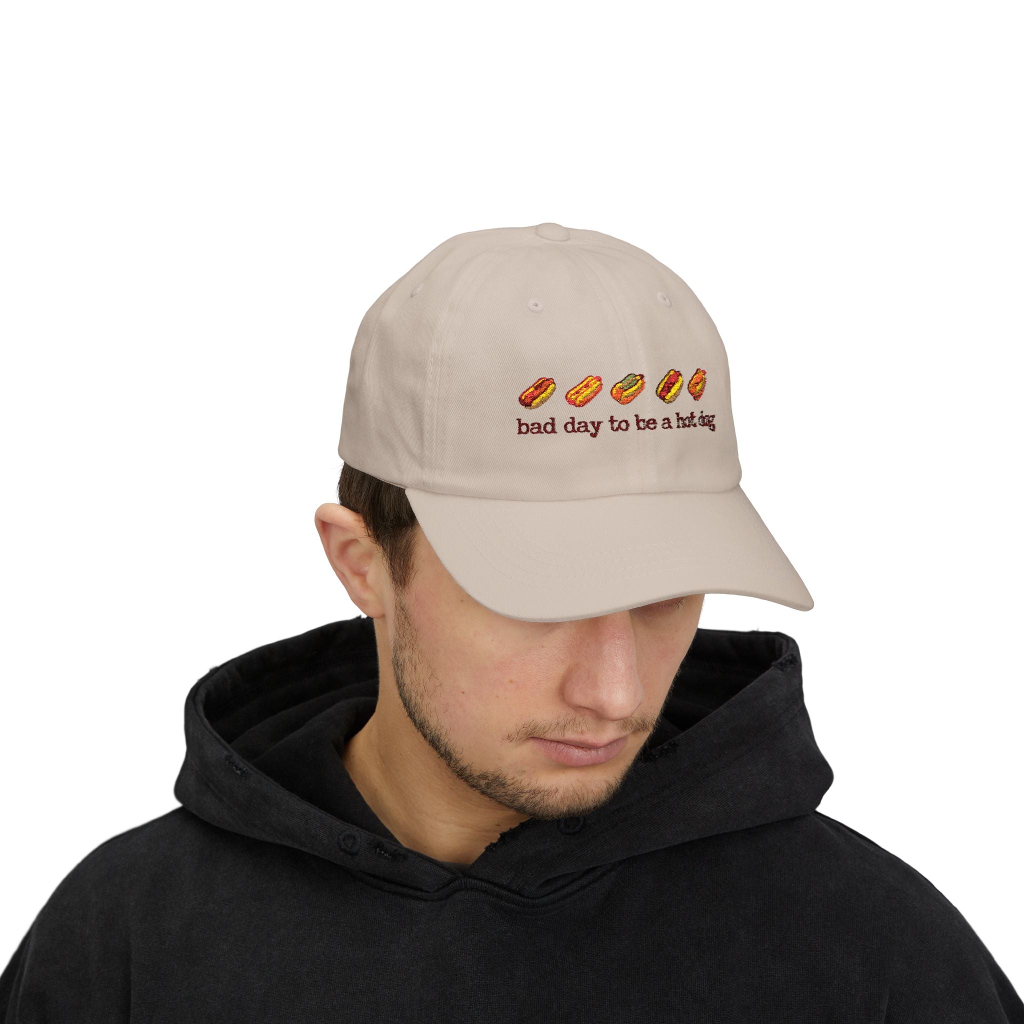 Bad Day To Be A Hot Dog - Embroidered Dad Hat
