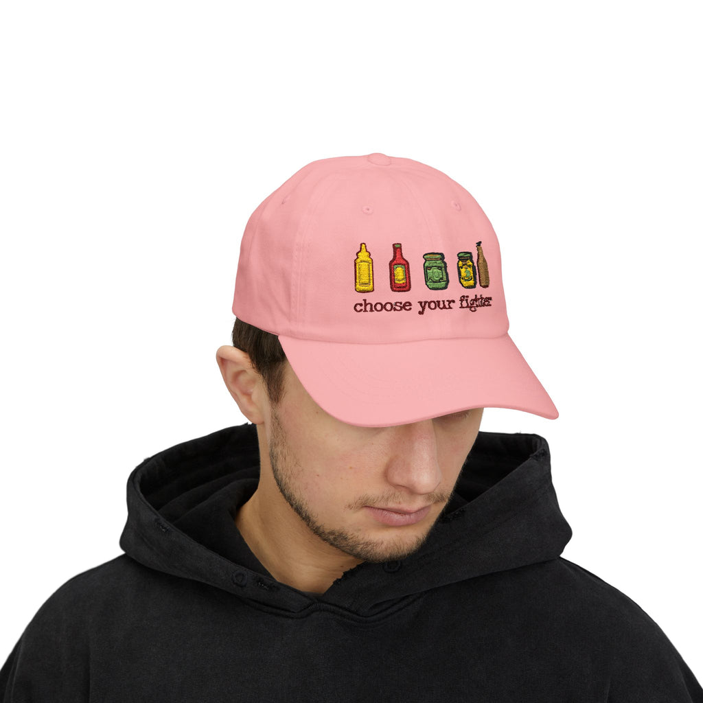 Dad Cap - "Choose Your Fighter" Hot Sauce Baseball Hat