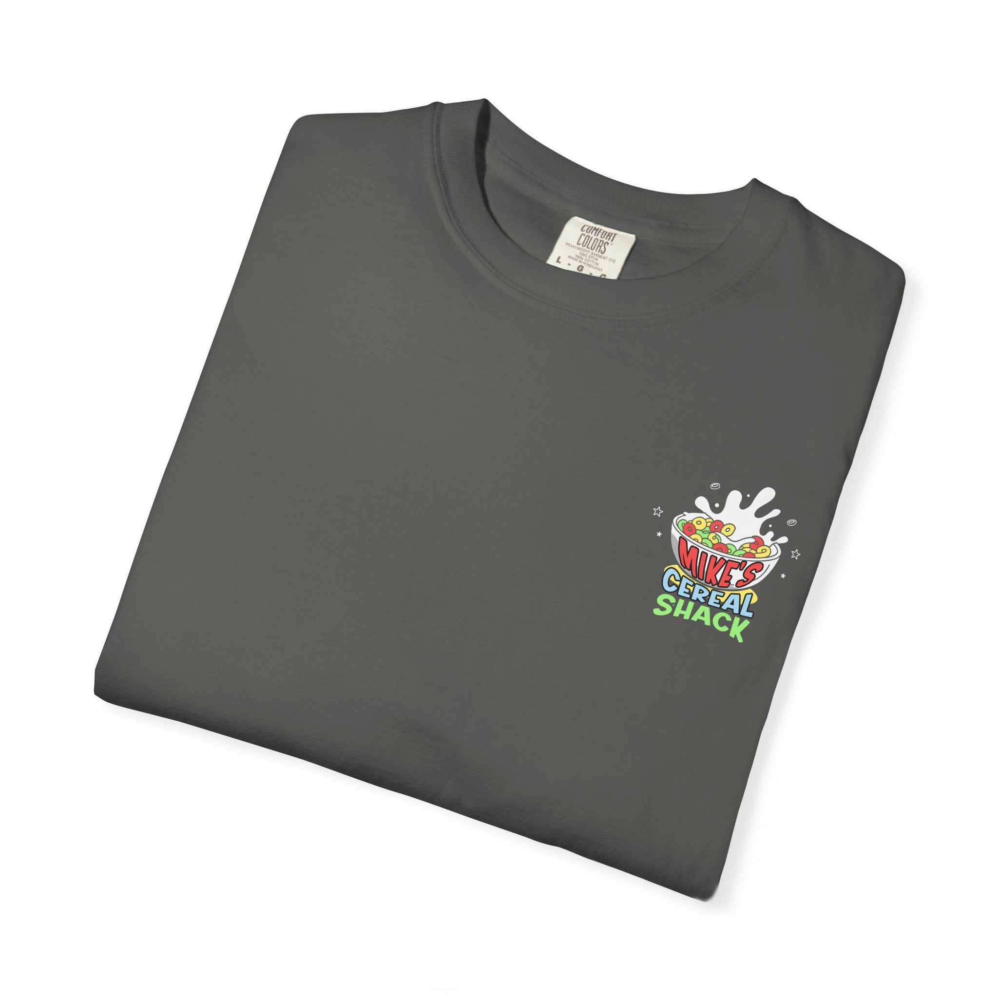 Mike's Cereal Shack — Retro Breakfast Graphic Tee