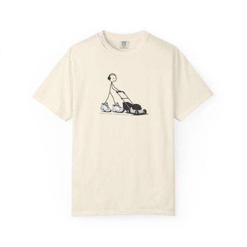 Cool Dad Mowing Lawn — Graphic Tee