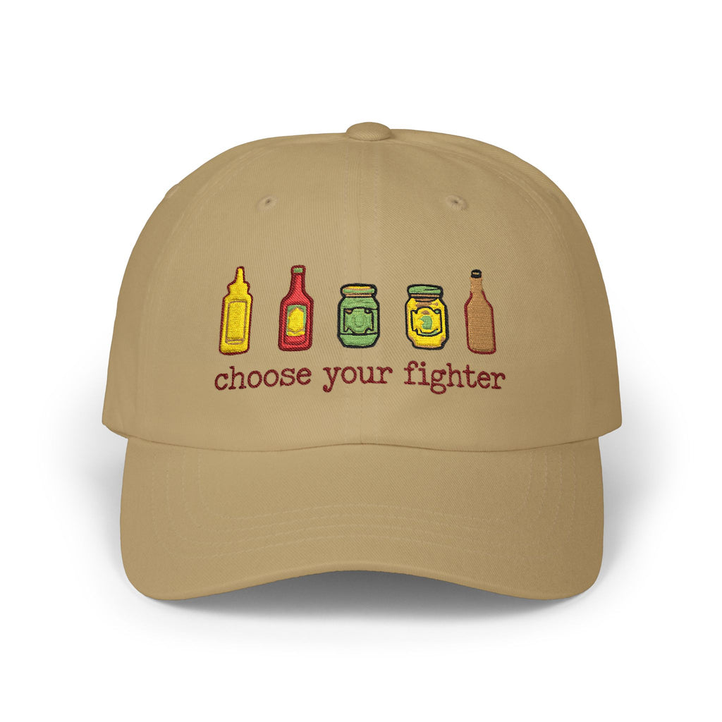 Dad Cap - "Choose Your Fighter" Hot Sauce Baseball Hat