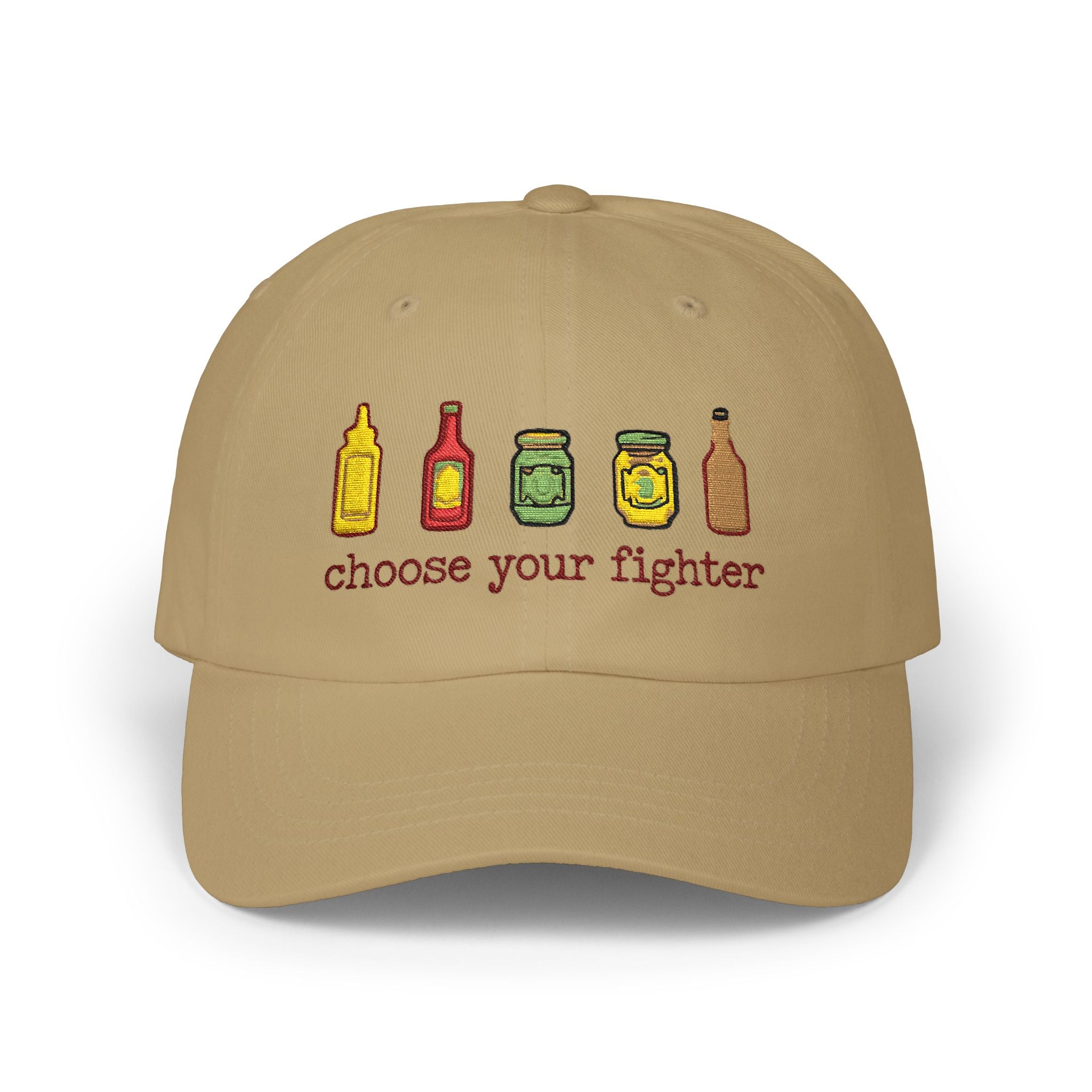 Dad Cap - "Choose Your Fighter" Hot Sauce Baseball Hat