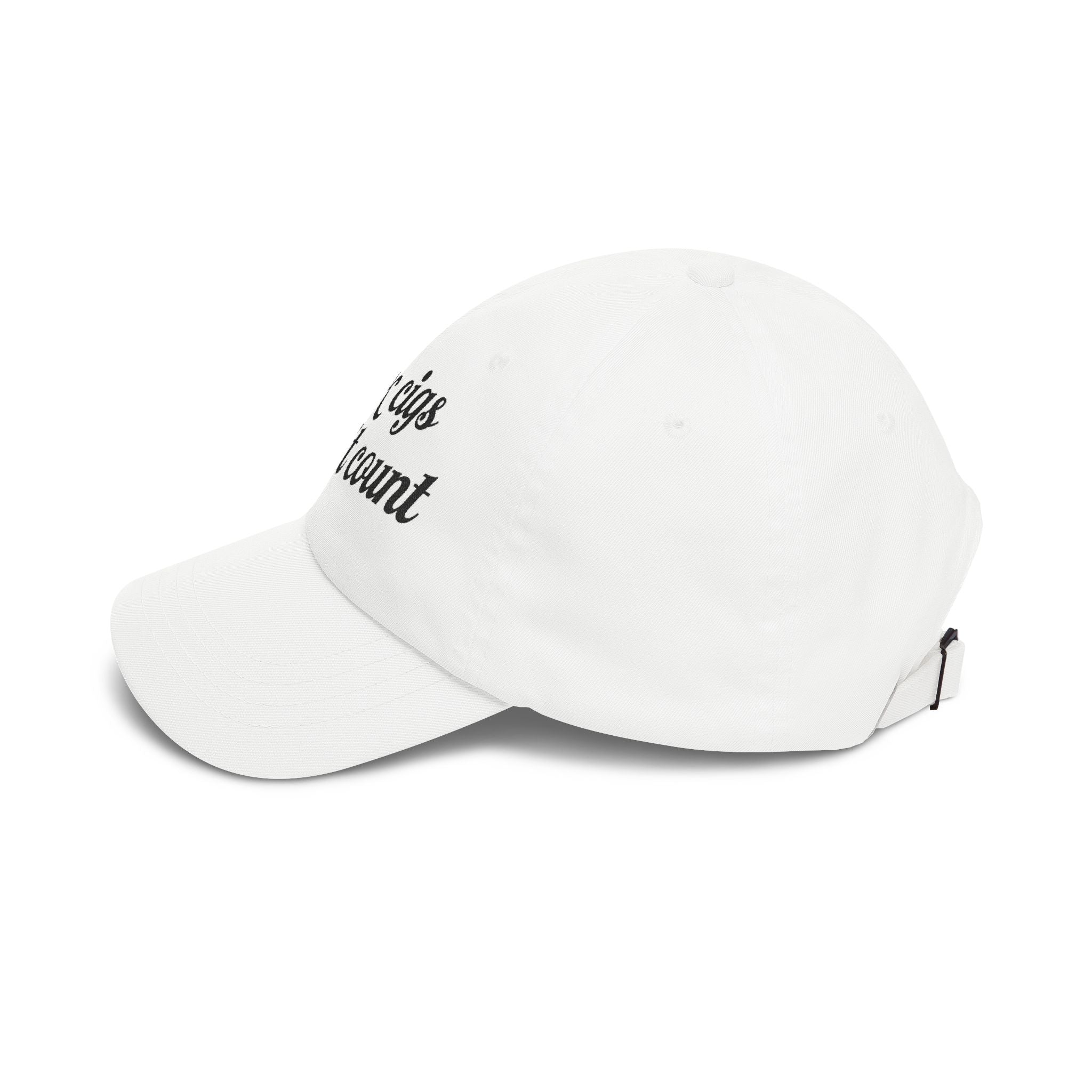 “Drunk Cigs Don’t Count” — Dad Cap