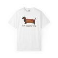 Hot Dog - Hot Diggity Dog Dachshund T-Shirt — Hot Dog Wiener Dog Graphic Tee