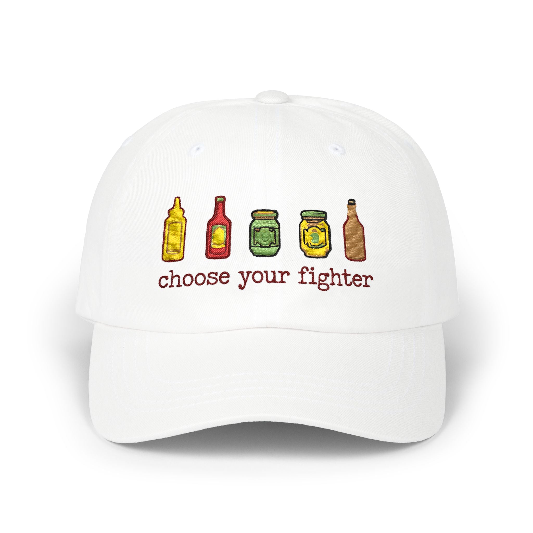 Dad Cap - "Choose Your Fighter" Hot Sauce Baseball Hat