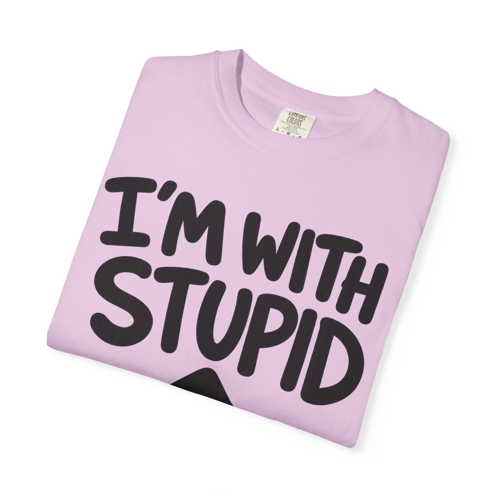 I'm With Stupid T-Shirt Up Arrow — Graphic Tee