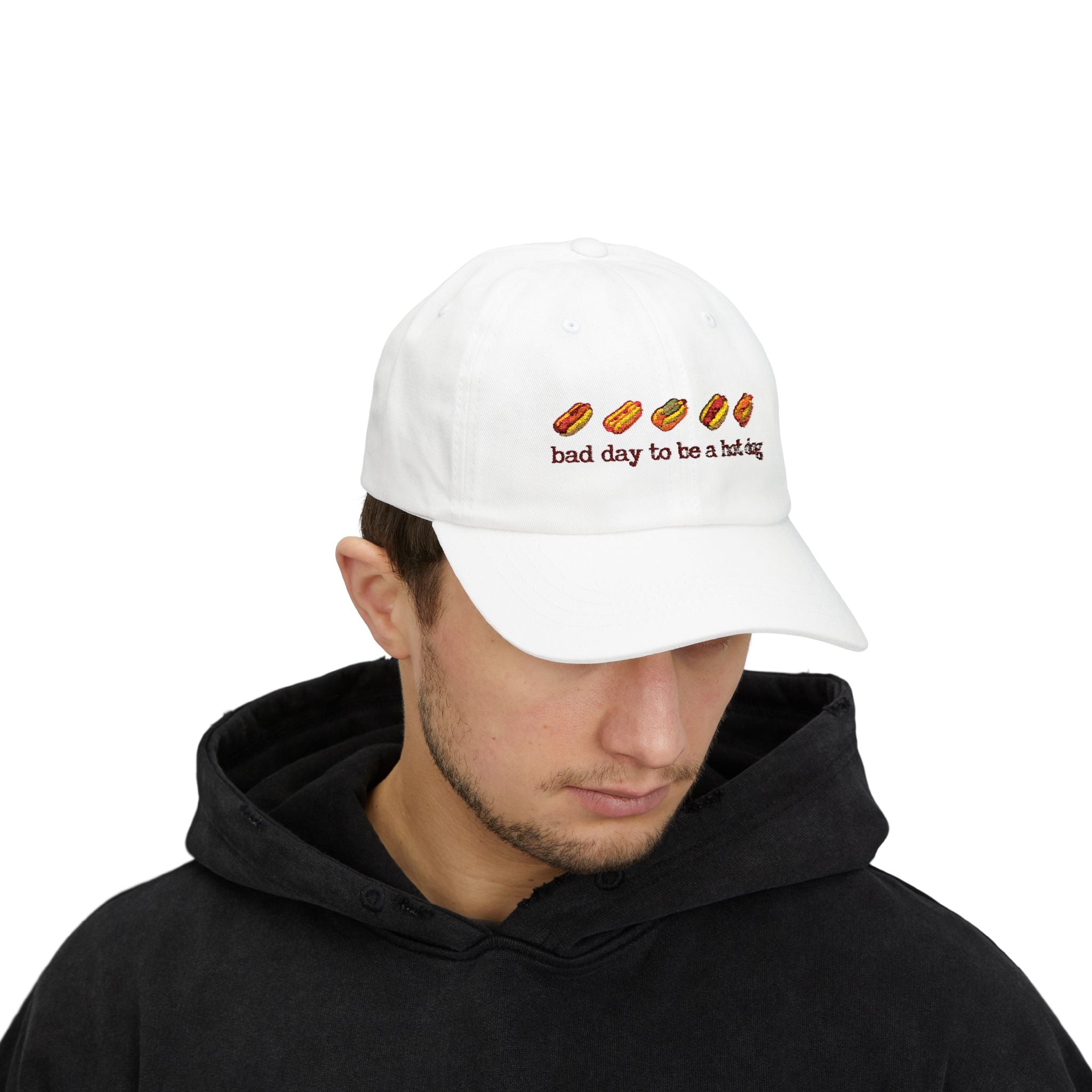 Bad Day To Be A Hot Dog - Embroidered Dad Hat