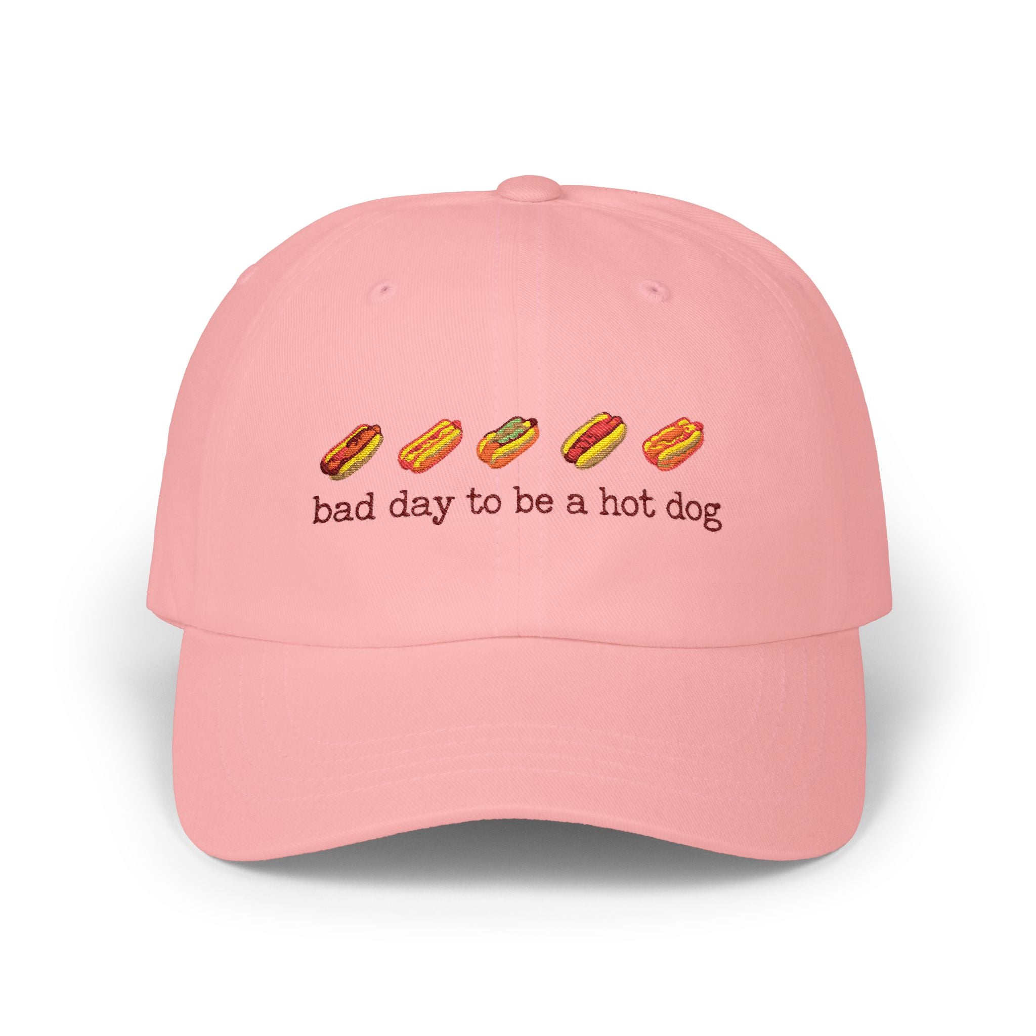 Bad Day To Be A Hot Dog - Embroidered Dad Hat